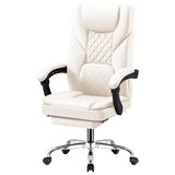 Homall Home Office Chair Adjustable Executive Leather Chair With Arms Ergonomic High Back Cushion Lumbar Back Support Computer Desk Chair