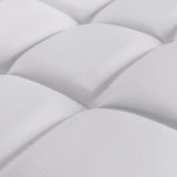 Homall Set of 2 Adjustable Swivel Armless Bar Stools with PU Leather