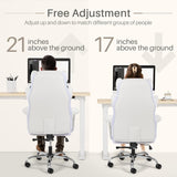 Homall Ergonomic Executive Office Desk Chair 500 lbs Capacity High Back with Footrest Lumbar Support Reclining Adjustable Height & Swivel Wheels