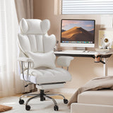 Homall Ergonomic Executive Office Desk Chair 500 lbs Capacity High Back with Footrest Lumbar Support Reclining Adjustable Height & Swivel Wheels