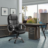 Homall Faux Leather High Back Office Chair Ergonomic Executive Chair Swivel Computer Desk Chair with Lumbar Support