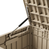 Homall 82 Gallon Outdoor Storage in Resin Deck Box Lockable Deck Box