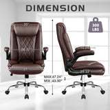 Homall Faux Leather Office Chair Adjustable Height Desk Chair Ergonomic Chair