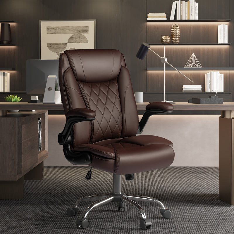 Homall Faux Leather Office Chair Adjustable Height Desk Chair Ergonomic Chair