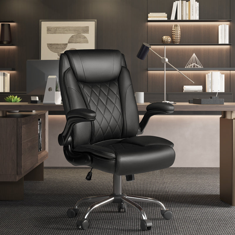Homall Faux Leather Office Chair Adjustable Height Desk Chair Ergonomic Chair