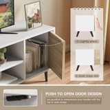 Homall 65 Inch Modern TV Stand,Wood Entertainment Center with Storage Drawers & Cable Management for Living Room
