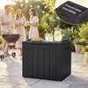 Homall 31 Gallon Outdoor Deck Box In Resin with Seat