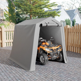 Homall Storage Tent Outdoor Portable Shelter Shed for Motorcycle, Waterproof and UV Resistant, Anti-Snow Carport with Rolled up Zipper Doors and Vents