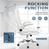 Homall Faux Leather Office Chair Adjustable Height Desk Chair Ergonomic Chair