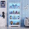 Homall Display Cabinet with Glass Doors, 65