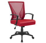 Homall Mid-Back Office Desk Chair Ergonomic Mesh Task Chair with Lumbar Support