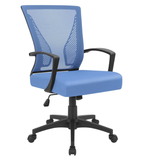 Homall Mid-Back Office Desk Chair Ergonomic Mesh Task Chair with Lumbar Support