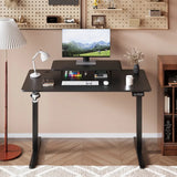 Homall  Electric Height Adjustable Standing Desk with Monitor Stand Lifting Range 28~46