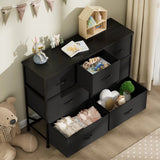 Homall 7 Drawer Dressers for Bedroom Fabric Chest of Drawers Storage Organizer