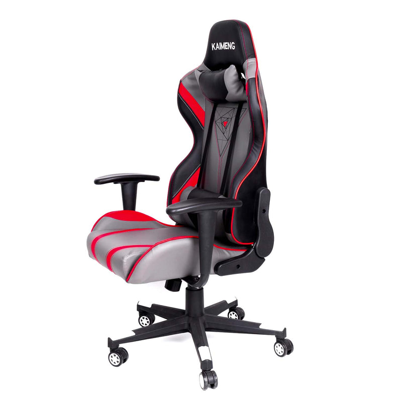 KAIMENG Ergonomic Gaming Chair Racing Style Adjustable Height High-Back PC Computer Chair