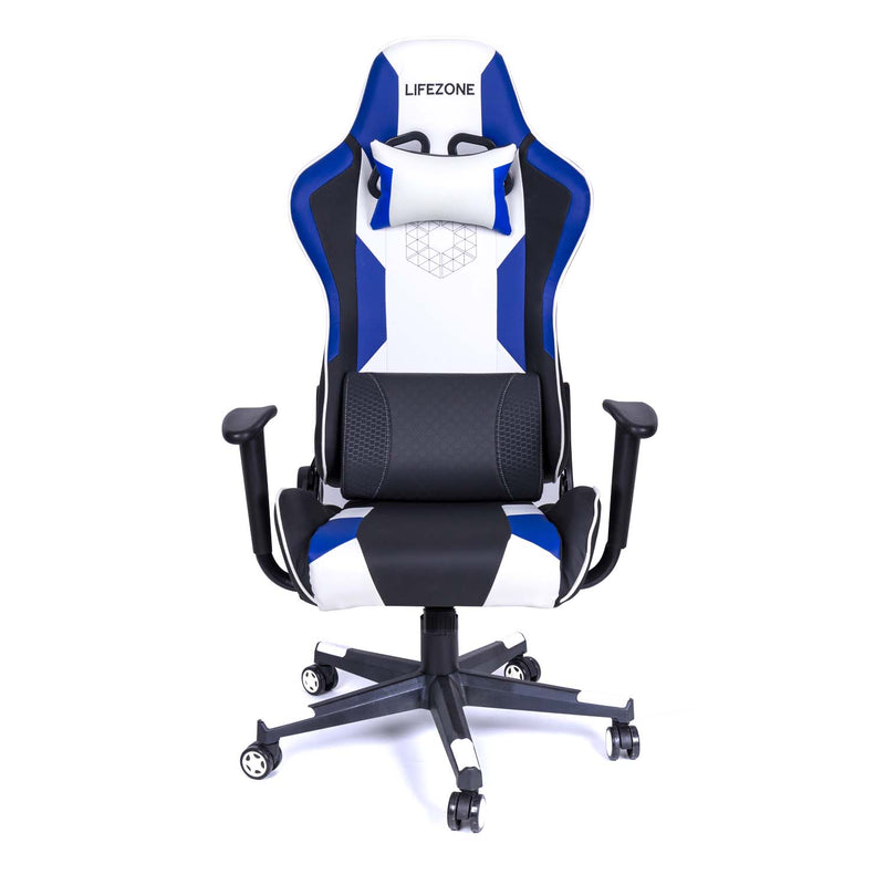 LIFEZONE Gaming Chair High Back PU Leather Racing Chair