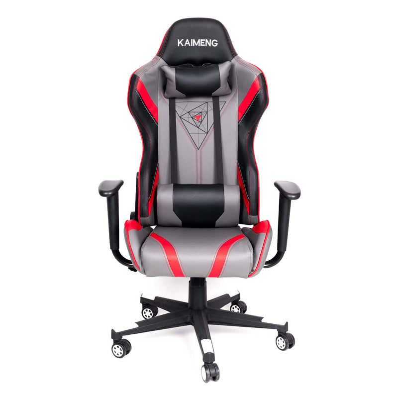 KAIMENG Ergonomic Gaming Chair Racing Style Adjustable Height High-Back PC Computer Chair