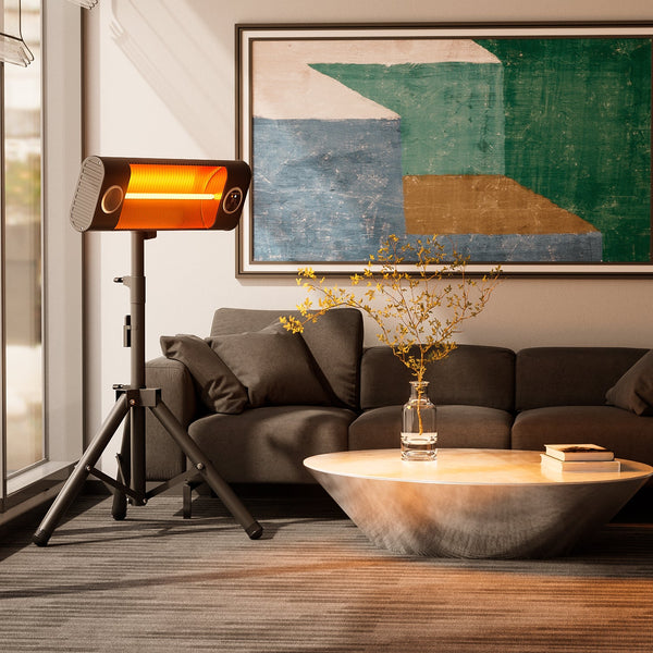 Homall Electric Heater Infrared Heater Carbon Heater with Stable