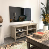 Hoamll TV Stand Wood TV Console Industrial Entertainment Center with Storage Cabinets