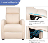 Homall PU Leather Recliner Home Theater Seating Living Room Chair