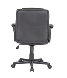Youmi Mid Back Office Chair Computer Chair PU Leather Executive Desk Chair