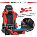 Homall Pioneer Series Gaming Chair Racing Style Height Adjustable Chair