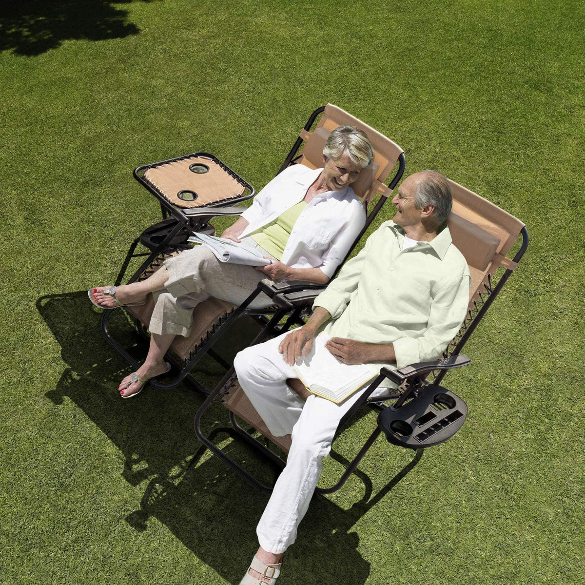 Homall 3 Pieces Zero Gravity Chair Patio Folding Recliner Homall 3 Pieces Zero Gravity Chair Patio Folding Recliner