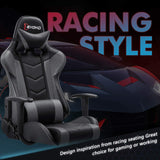 Homall Ergonomic Gaming Chair Racing Style Adjustable Height High-Back PC Computer Chair