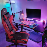 Homall Ergonomic Gaming Chair Racing Style Adjustable Height High-Back PC Computer Chair