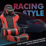 Homall Ergonomic Gaming Chair Racing Style Adjustable Height High-Back PC Computer Chair