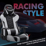 Homall Ergonomic Gaming Chair Racing Style Adjustable Height High-Back PC Computer Chair