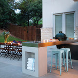 Homall 30 Inches Metal Bar Stools High Backless Stools Indoor-Outdoor Stackable Kitchen Stools Set of 4