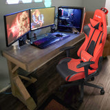 Homall High-Back Gaming Office Chair Ergonomic Racing Style Adjustable Height Executive Computer Chair,PU Leather Swivel Desk Chair