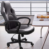 Homall Gaming Chair Leather Office Desk Chair High Back Ergonomic Adjustable Swivel Executive Computer Chair Rolling Task