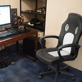 Homall Gaming Chair Leather Office Desk Chair High Back Ergonomic Adjustable Swivel Executive Computer Chair Rolling Task