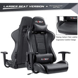Homall High-Back Gaming Office Chair Ergonomic Racing Style Adjustable Height Executive Computer Chair,PU Leather Swivel Desk Chair