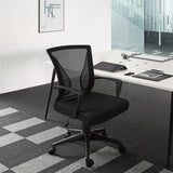 Homall Office Chair Mid Back Swivel Lumbar Support Desk Chair, Computer Ergonomic Mesh Chair with Armrest