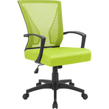 Homall Office Chair Mid Back Swivel Lumbar Support Desk Chair, Computer Ergonomic Mesh Chair with Armrest
