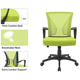 Homall Office Chair Mid Back Swivel Lumbar Support Desk Chair, Computer Ergonomic Mesh Chair with Armrest