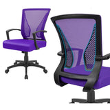 Homall Office Chair Mid Back Swivel Lumbar Support Desk Chair, Computer Ergonomic Mesh Chair with Armrest