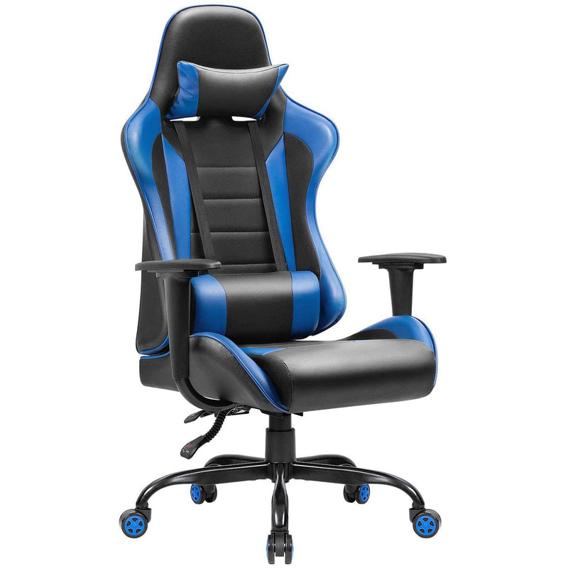 Homall Gaming Chair High-Back PU Leather Racing Chair Ergonomic Computer Desk Executive Home Office Chair with Headrest and Lumbar Support