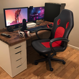 Homall Gaming Chair Leather Office Desk Chair High Back Ergonomic Adjustable Swivel Executive Computer Chair Rolling Task