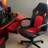 Homall Gaming Chair Leather Office Desk Chair High Back Ergonomic Adjustable Swivel Executive Computer Chair Rolling Task