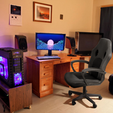 Homall Gaming Chair Leather Office Desk Chair High Back Ergonomic Adjustable Swivel Executive Computer Chair Rolling Task