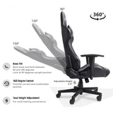 Homall Gaming Chair Racing Chair Computer Desk Chair with Headrest and Lumbar Support