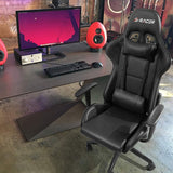Homall Gaming Chair Racing Chair Computer Desk Chair with Headrest and Lumbar Support