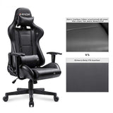 Homall Gaming Chair Racing Chair Computer Desk Chair with Headrest and Lumbar Support