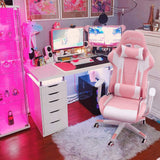 Homall Gaming Chair Racing Chair Computer Desk Chair with Headrest and Lumbar Support