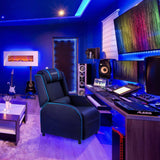 Homall Gaming Recliner Chair PU Leather, Home Theater Seating