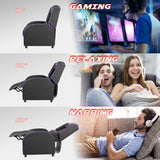Homall Gaming Recliner Chair PU Leather, Home Theater Seating